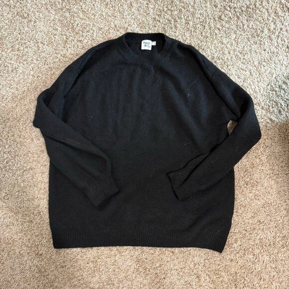 Princess Polly Black Oversized Sweater - Picture 1 of 2